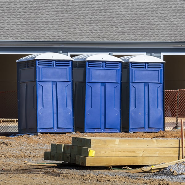 do you offer hand sanitizer dispensers inside the porta potties in Garnerville New York